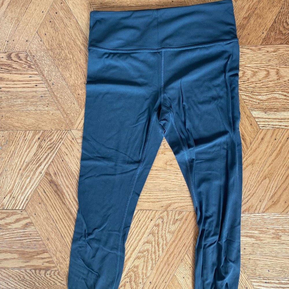 Green Athleta Leggings, Elation 7/8 Tight